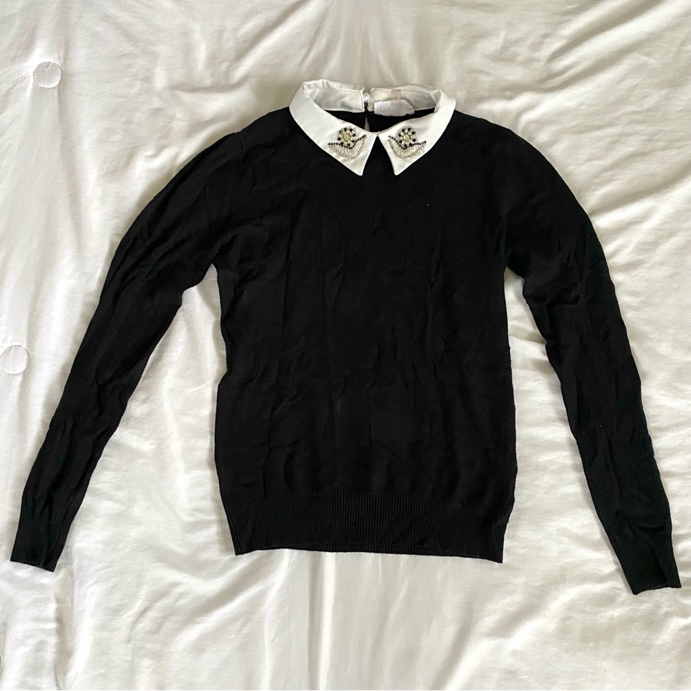 Collared Brioche Sweater